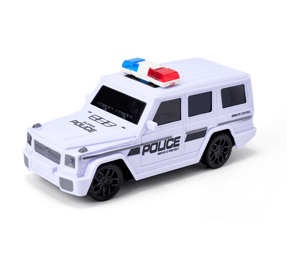 POLICE G-WAGON R/C 6"X5"X14"