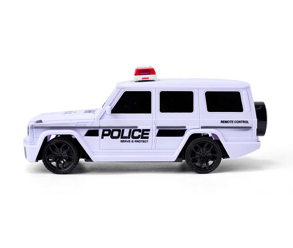 POLICE G-WAGON R/C 6"X5"X14"