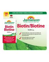 Jamieson Biotin 10,000 mcg, 150 Softgels