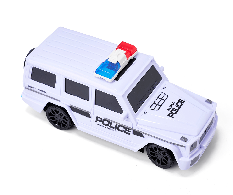 POLICE G-WAGON R/C 6"X5"X14"