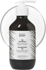 BONDIBOOST HG Anti-Thinning Shampoo for Women & Men [10.14 fl oz], Clinically Tested to Promote Fuller + Thicker-Looking Hair, Natural Mint Scent + Procapil, Redensyl & Rosemary Formula, Sulfate-Free