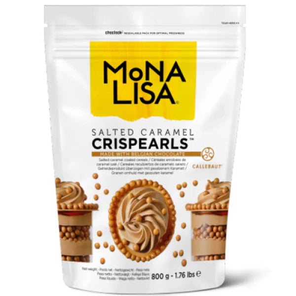 Mona Lisa Gold Salted Caramel Crispearls 4x800 g