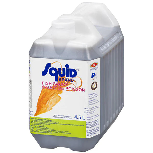 Squid Fish Sauce 3x4.5 L