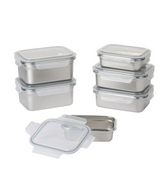 Neoflam Stainless Steel Food Storage Set, 12-pieces