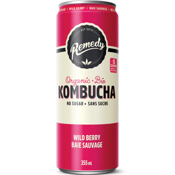 Remedy Drinks Wild Berry Kombucha 355 mL
