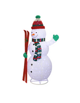 2.74 m (9 ft.) Snowman with Twinkle Lights