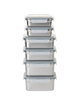 Neoflam Stainless Steel Food Storage Set, 12-pieces