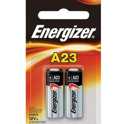 Energizer Zero Mercury Alkaline Batteries A23 2 ea (Pack of 10)