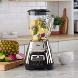 Oster Texture Select Master Series Blender with Glass Jar, Chrome