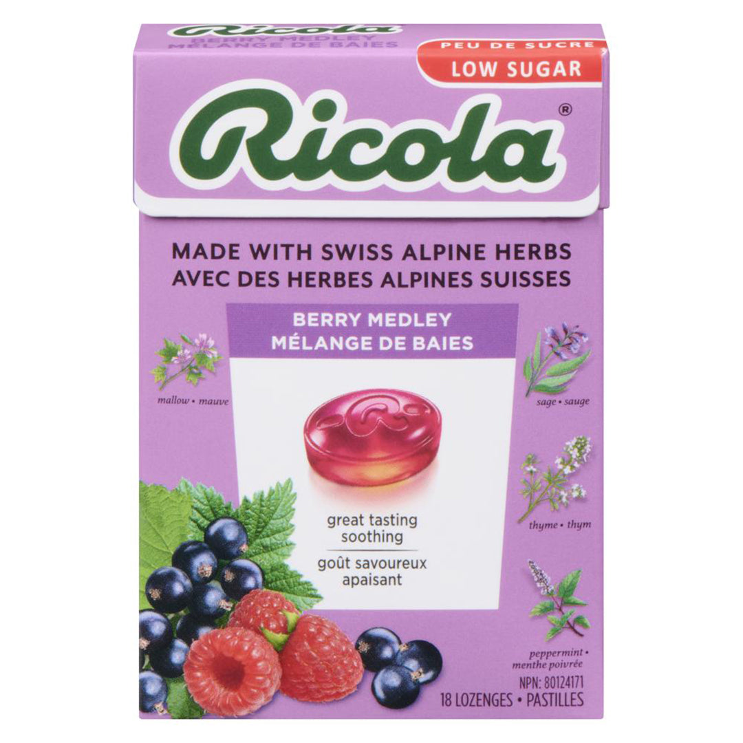 Ricola Box Berry Medley 10x45 g