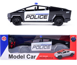 POLICE CYBERTRUCK R/C 27MHZ 4"X4"X12"