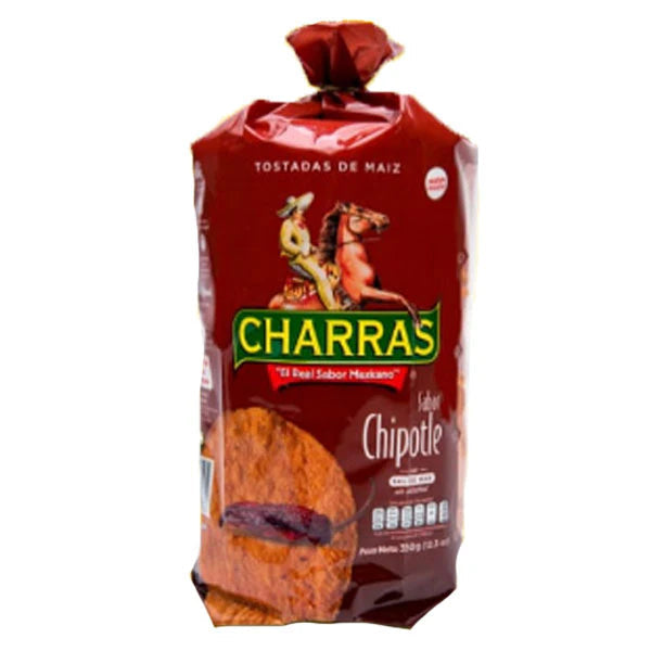 Charras Chipotle Tostadas 350 g