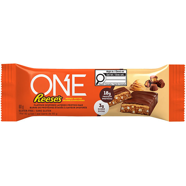 ONE Reese Peanut Butter Choco Bar 12x60 g