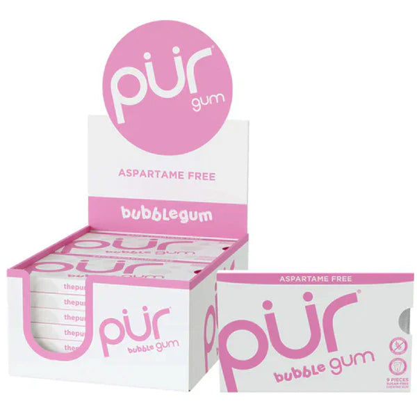 PUR Bubbegum Blister 12x9 pc