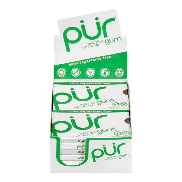 PUR Gum Spearmint Blister 12x9 pc