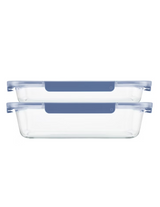 Ello Glass Baking Dish with Plastic Lids, 4-pieces