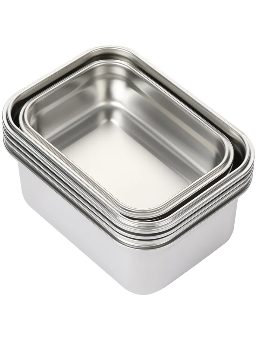 Neoflam Stainless Steel Food Storage Set, 12-pieces