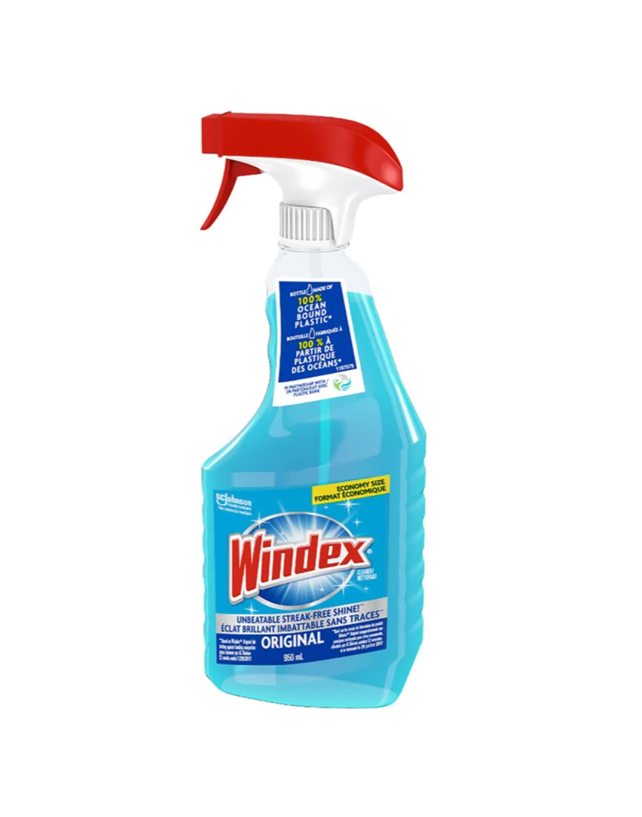 Windex Original Glass Cleaner, 5 L + 950 mL