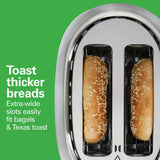 HAMILTON BEACH 22220 2 Slice Toaster with Sure-Toast™ Technology Stainless Steel
