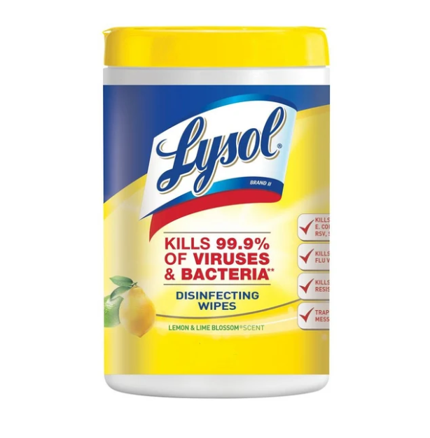 Lysol Advanced Citrus Disinfecting Wipes 110 Wipes