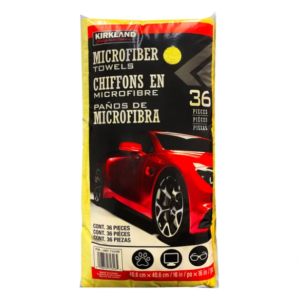 Kirkland Signature Ultra-Plush Microfibre Towels