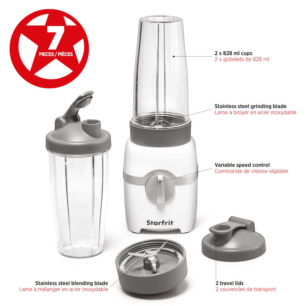 STARFRIT 024303 Personal Blender White
