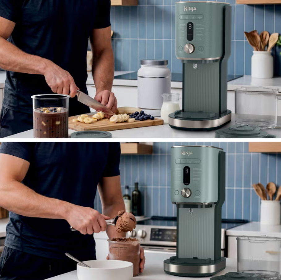 Ninja Creami XL 11-in-1 Ice Cream Maker and Mix-in Tool with 3 XL Tubs