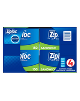 Ziploc Brand Sandwich Bags, 150-count