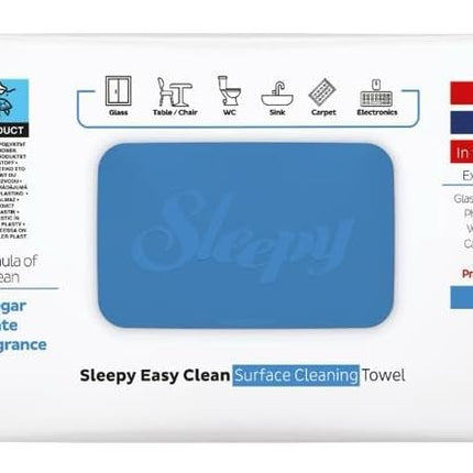 Sleepy Easy Clean All Purpose Cleaning Wet Wipes, Disposable Multi Surface Cleaner
