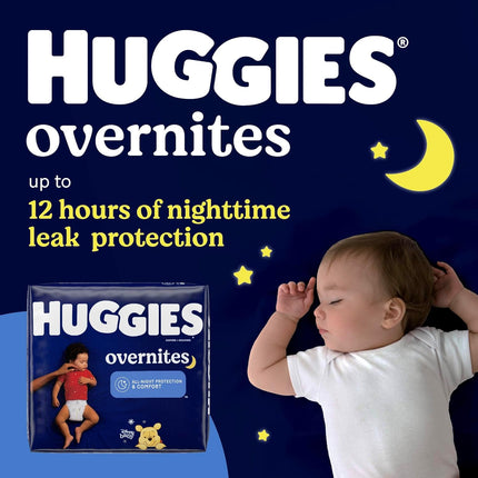 Huggies Overnites Baby Diapers: Overnight Diapers