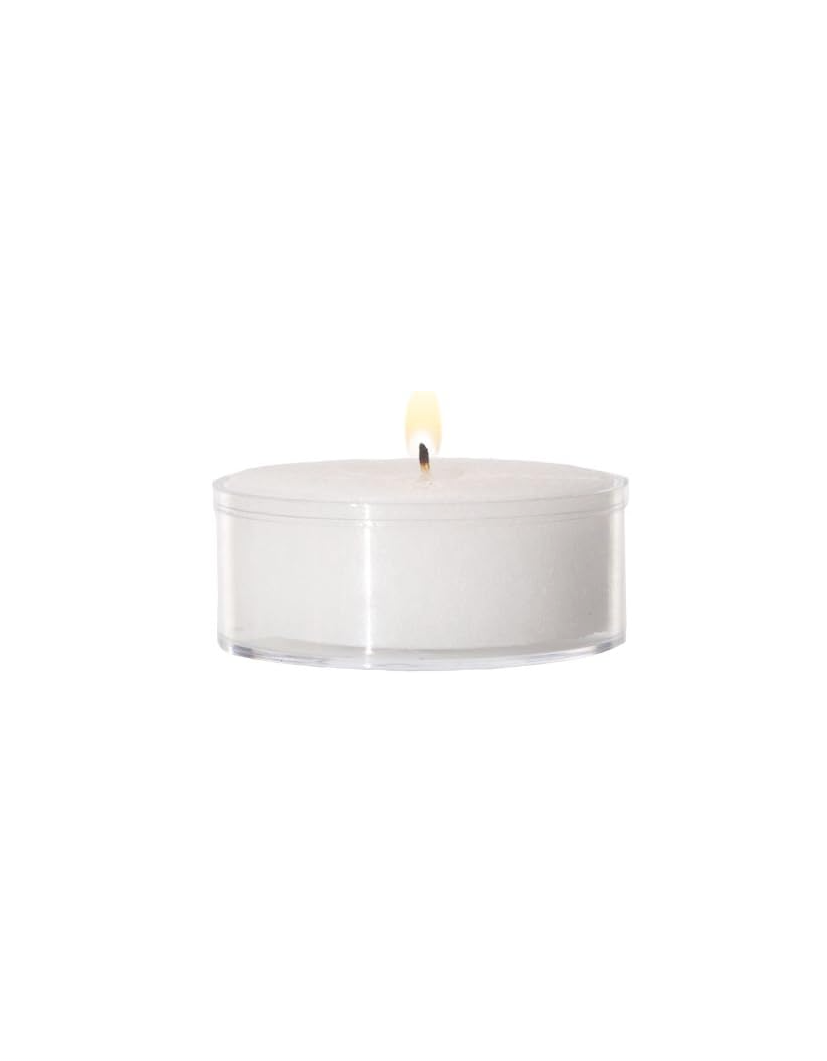 Yummi 8 Hour Unscented Tealight Candles - 50 per Pack
