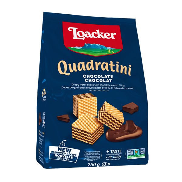 Loacker Quadratini Chocolate 250 g
