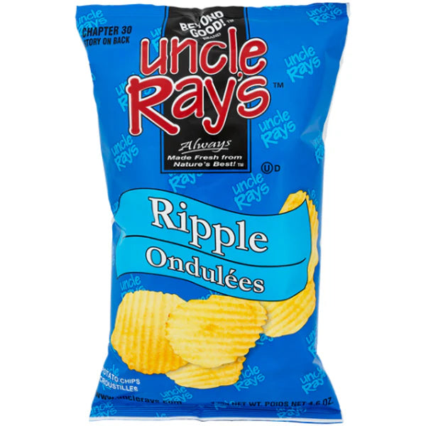 Uncle Rays Ripple Potato Chips 130 g