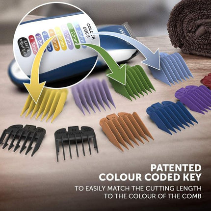 WAHL Colour Pro Cordless Clipper Factory certified - 3100