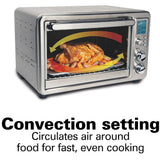 HAMILTON BEACH Surecrisp Digital Air Fry Oven - 31193C