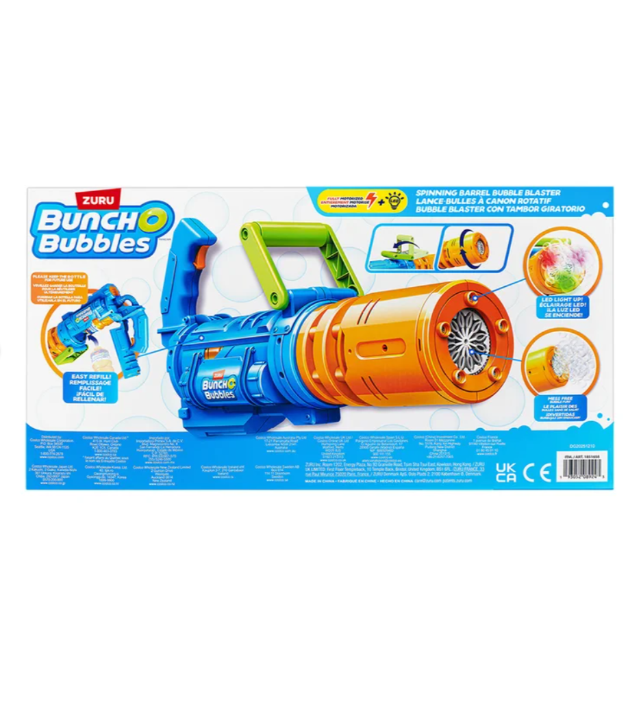 Bunch O Bubbles Spinning Barrel Bubble Blaster