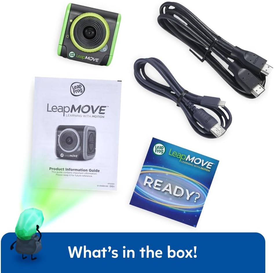 Leapfrog LeapMove 25 Preloaded Games Learning Game Console for Kids Ages 4-7 English Version