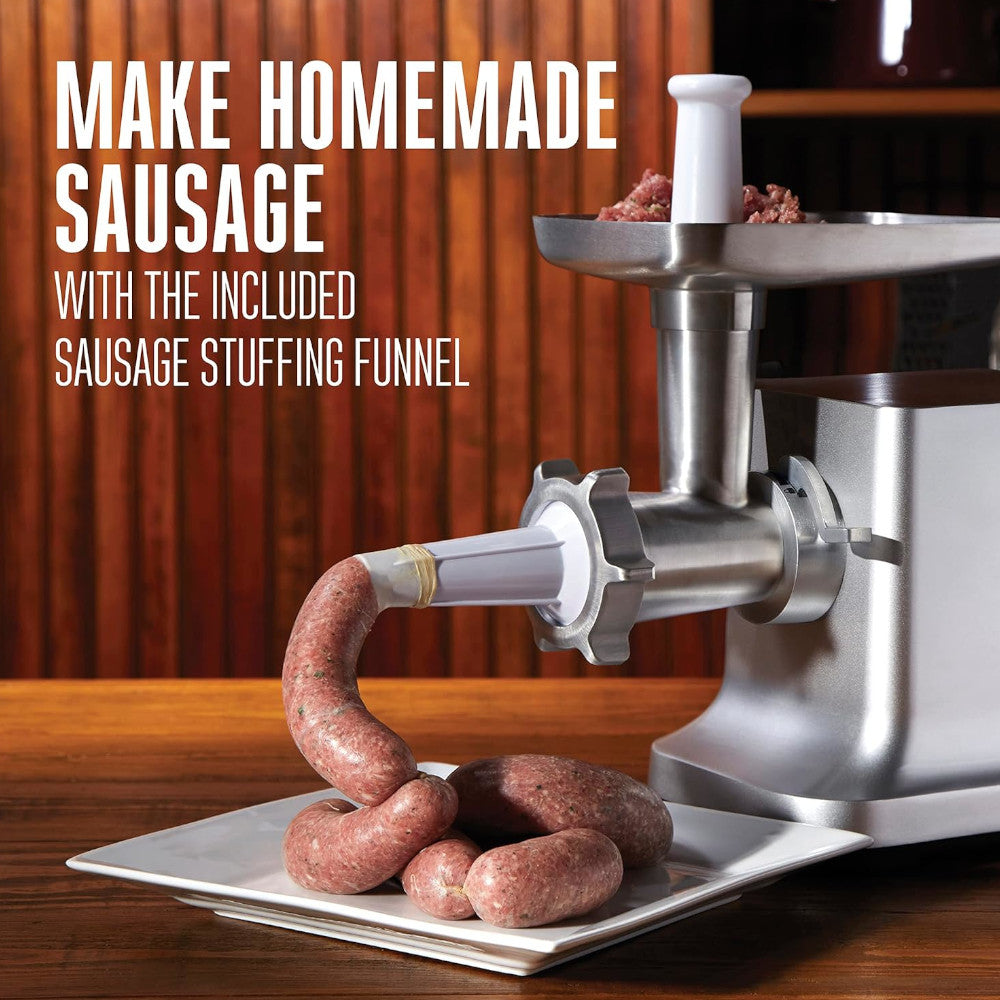 WESTON 33-1301-W #12 Electric Meat Grinder & Sausage Stuffer