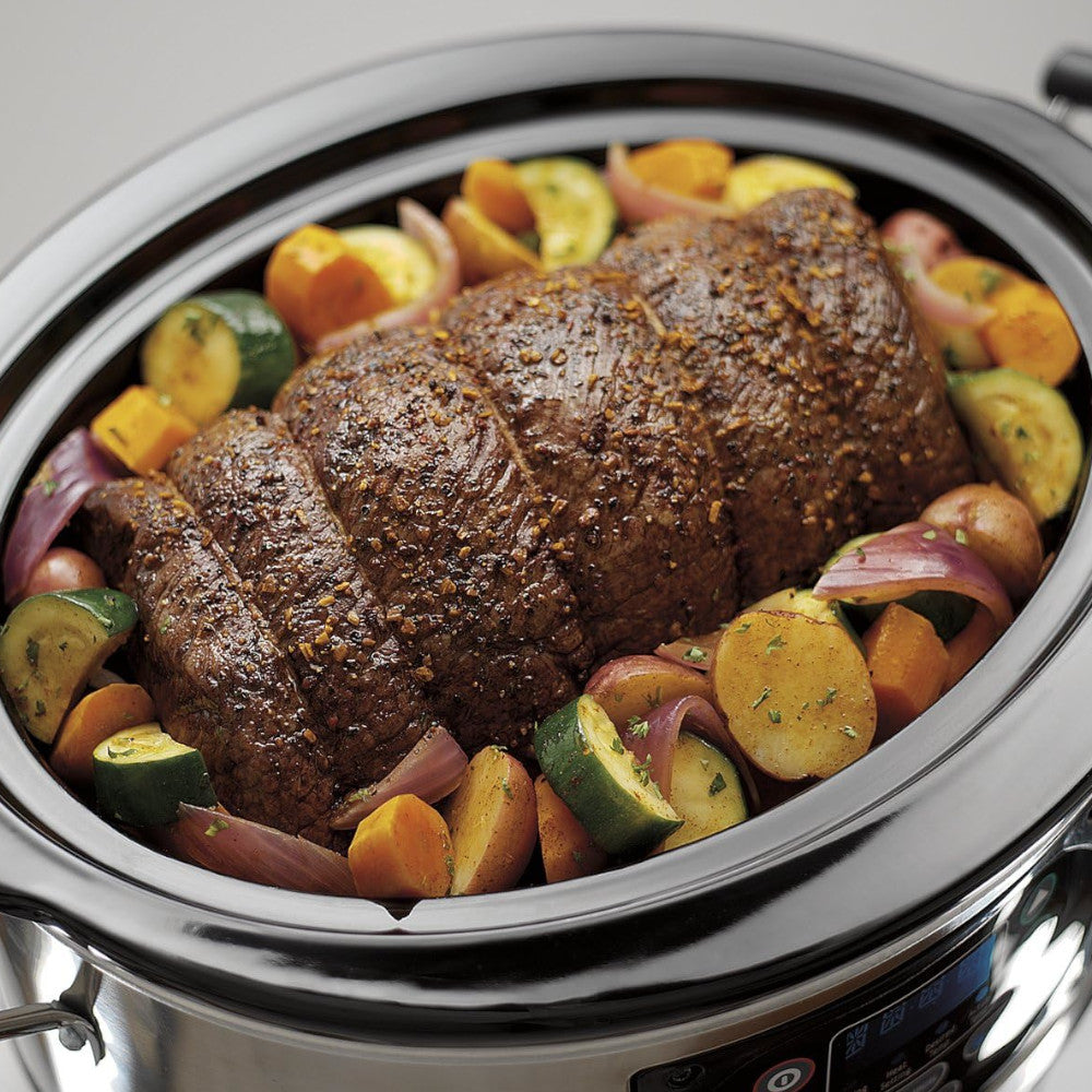 HAMILTON BEACH 33769C Set N Forget 6 Quart Slow Cooker