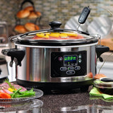 HAMILTON BEACH 33769C Set N Forget 6 Quart Slow Cooker