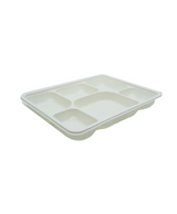 GO4GREEN - 6 Compartment Tray Pack of 100