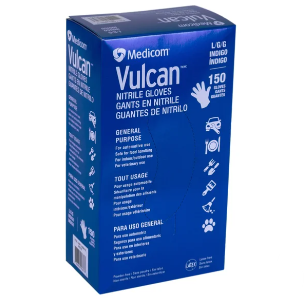 Medicom Vulcan General-Purpose Nitrile Gloves 
