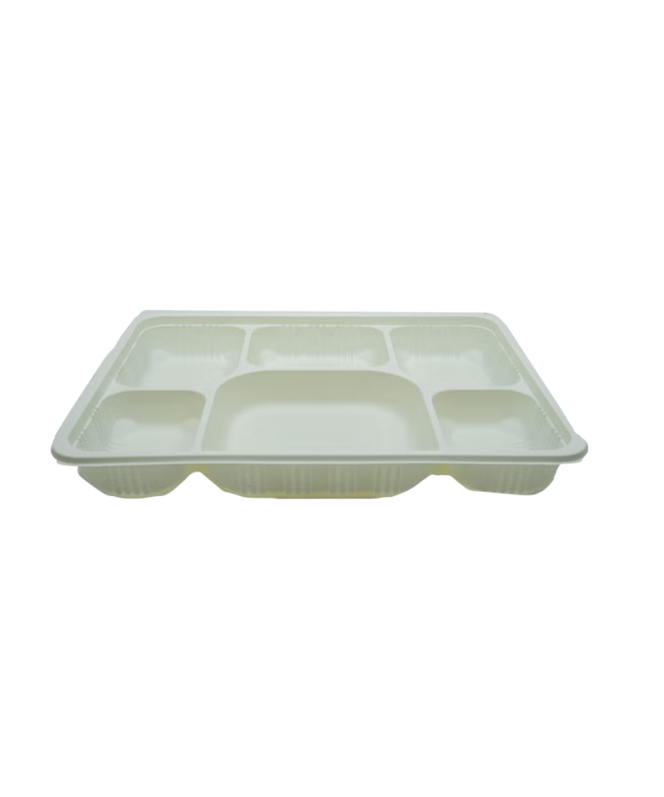 GO4GREEN - 6 Compartment Tray Pack of 100