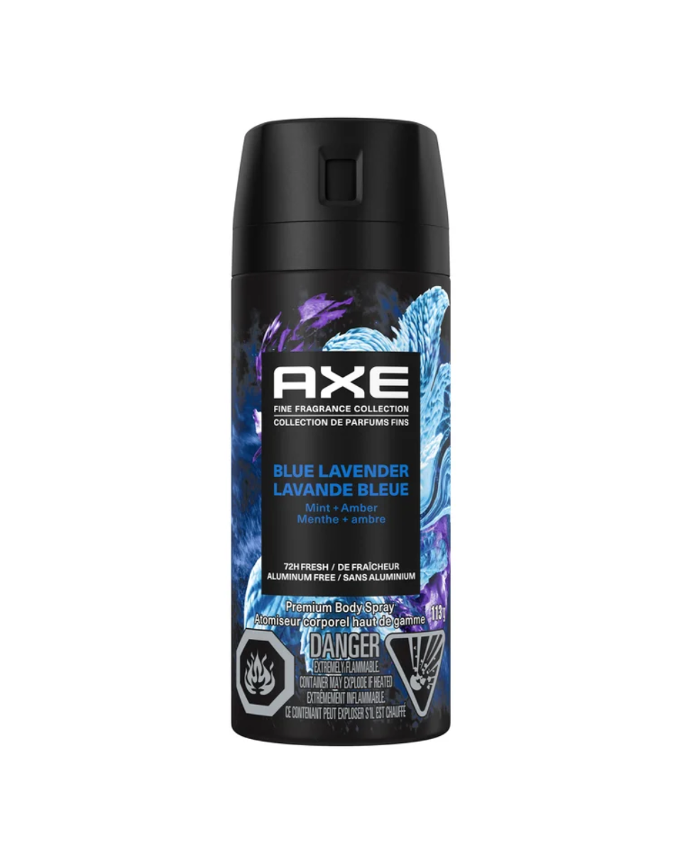AXE Body Spray, 3 x 113 g
