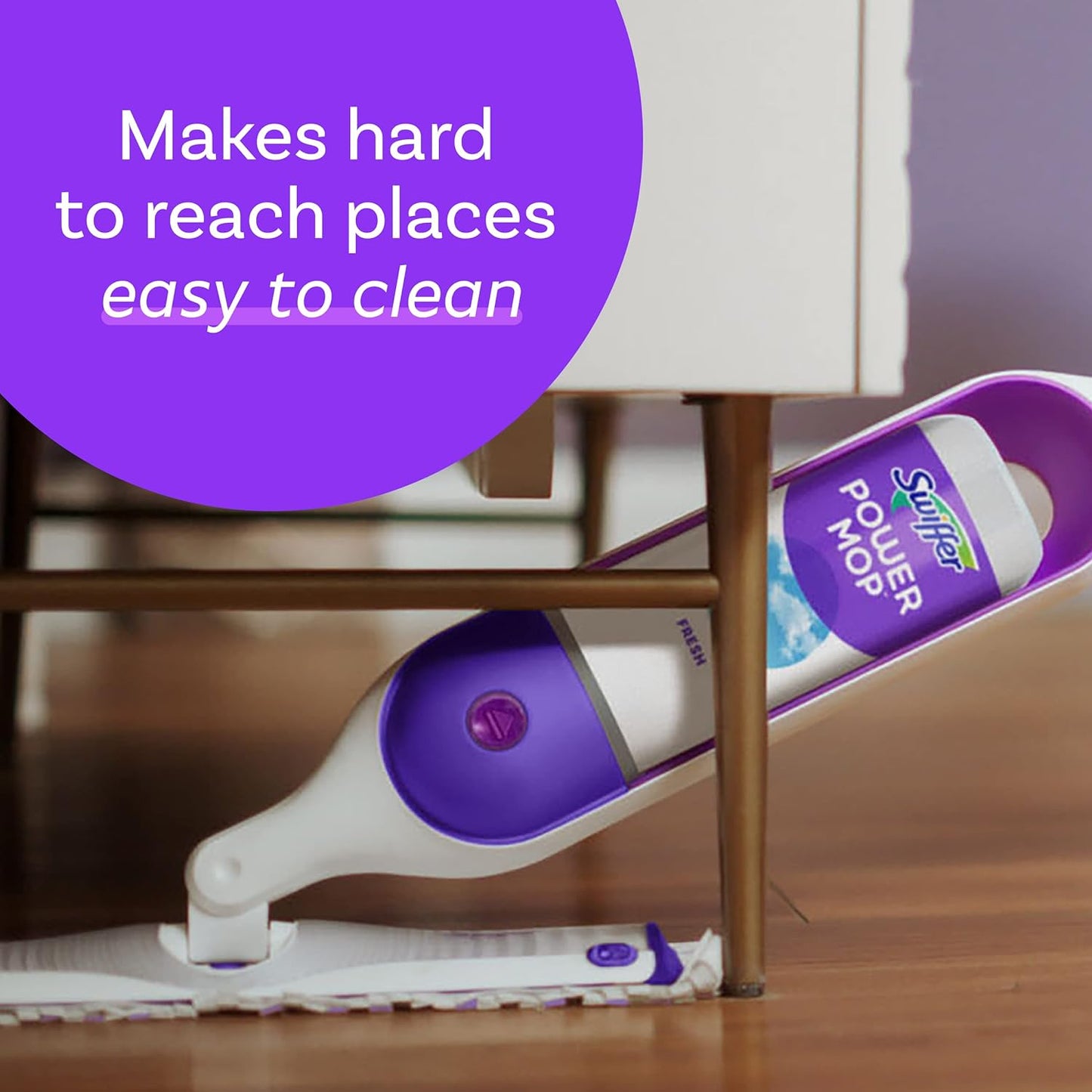 Swiffer PowerMop Multi-Surface Mop Kit for Floor Cleaning