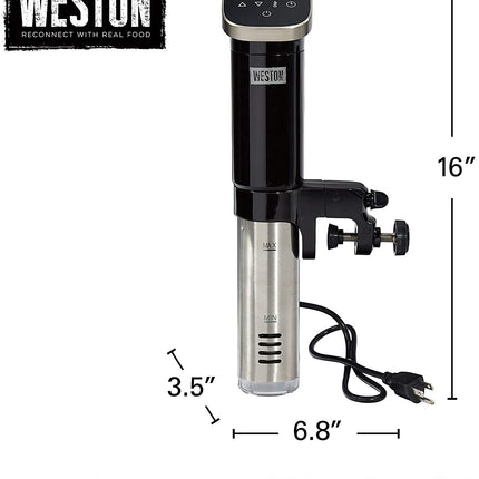 WESTON Sous Vide Immersion Circulator - 36200