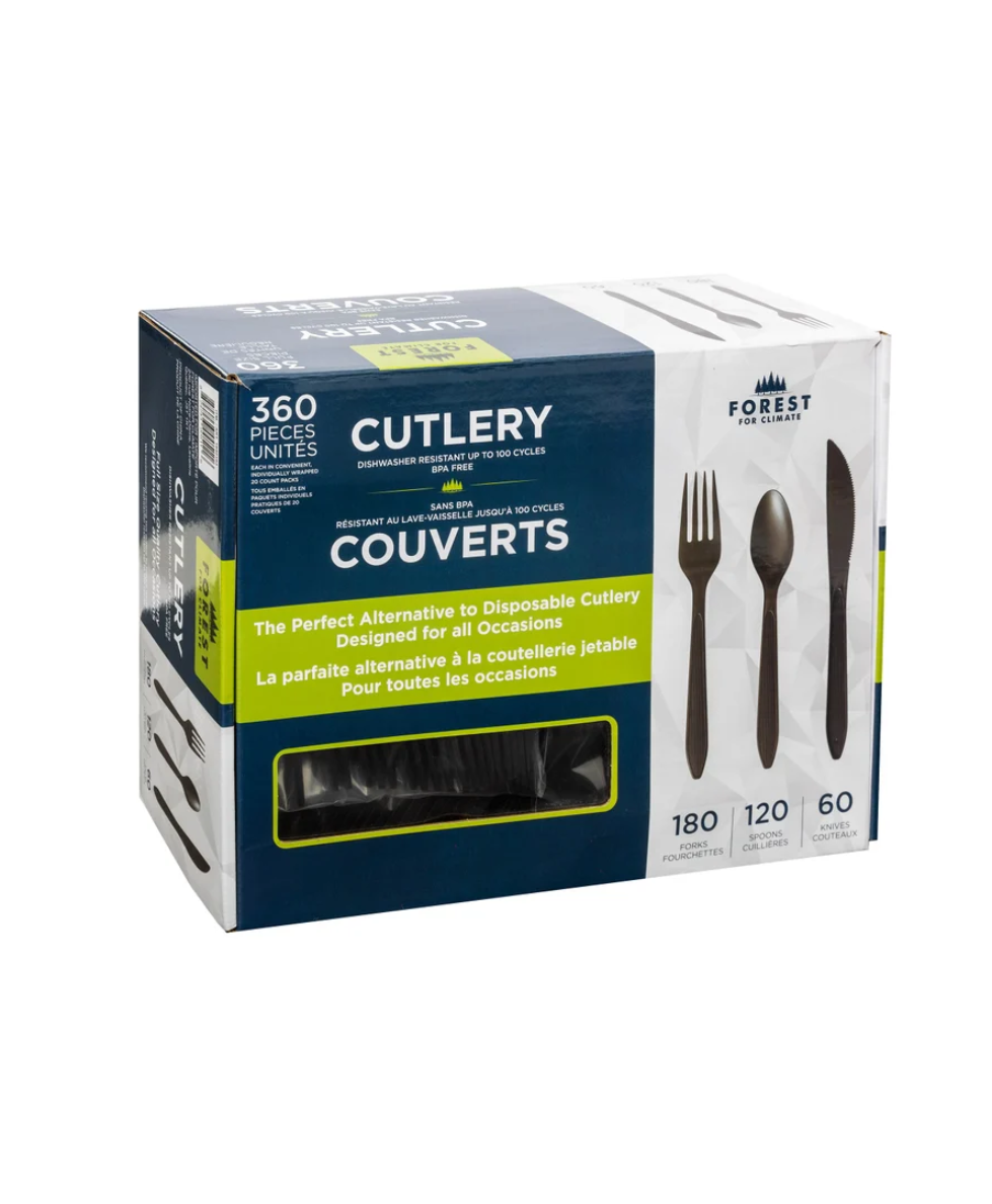 Forest For Climate Cutlery, 360 Pieces
