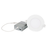 Luminus 4 in. 5CCT Recessed Panel Light Kit