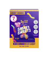 Smart Sweets Gummy Worms 7 x 50 g