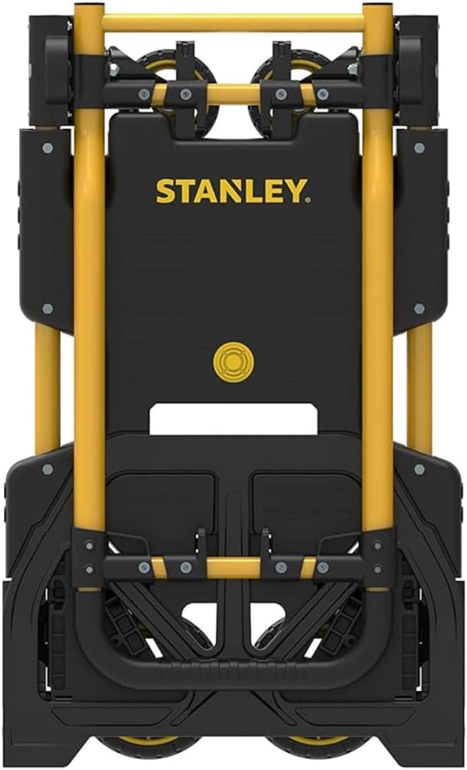 Stanley, 2-in-1 foldable truck SXWTD-FT585, Black/Yellow
